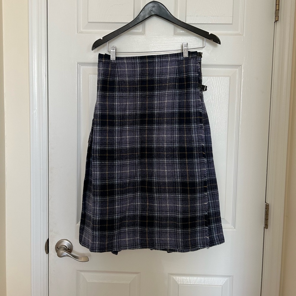 James Pringle of scotland midi skirt wool tartan kilt